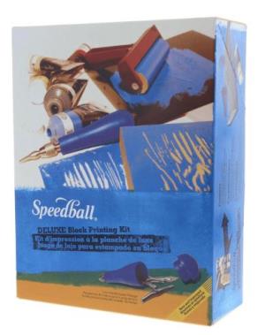 Image of SPEEDBALL DELUXE BLOCK PRINTING KIT